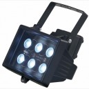 PROJECTEUR IP44 A LED 6X1W BLEU
