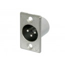 Neutrik XLR embase m&acirc;le 3 broches