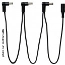 Cable alim araign&eacute;e pour 3 p&eacute;dales