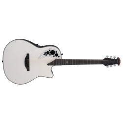 Ovation 2078ME-6P Pearl White 