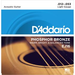 D'Addario phosphor bronze light
