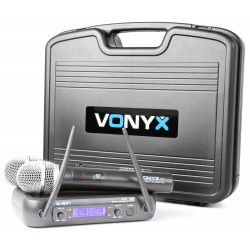 Vonyx WM73 Système sans fil UHF