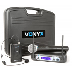 Vonyx WM512C Sytème VHF Hand + Head